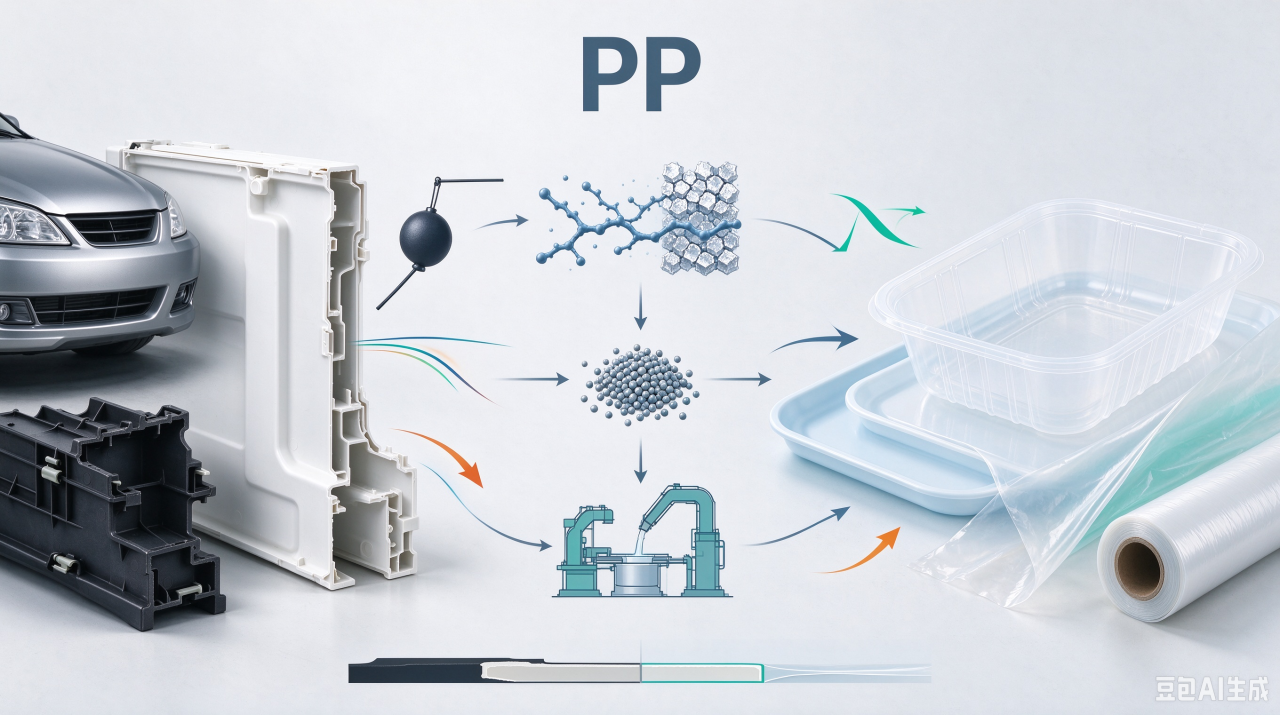 同一个化学式，为什么有的 PP 能扛冲击、有的只能做餐盒？